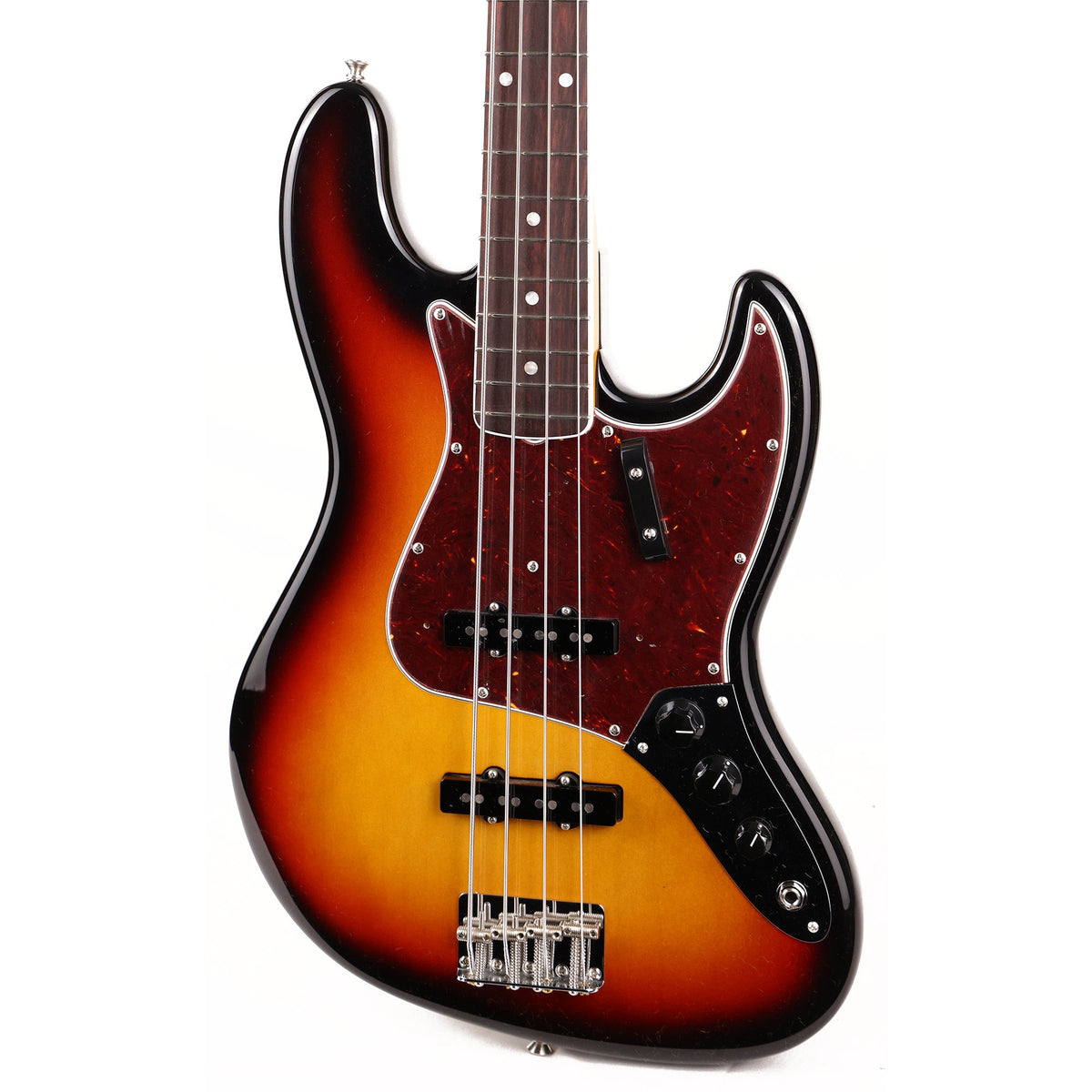 Fender American Vintage II 1966 Jazz Bass 3-Tone Sunburst — 7
