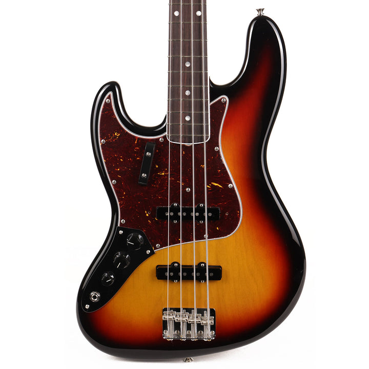 Fender American Vintage II 1966 Jazz Bass Left-Handed 3-Tone Sunburst Used