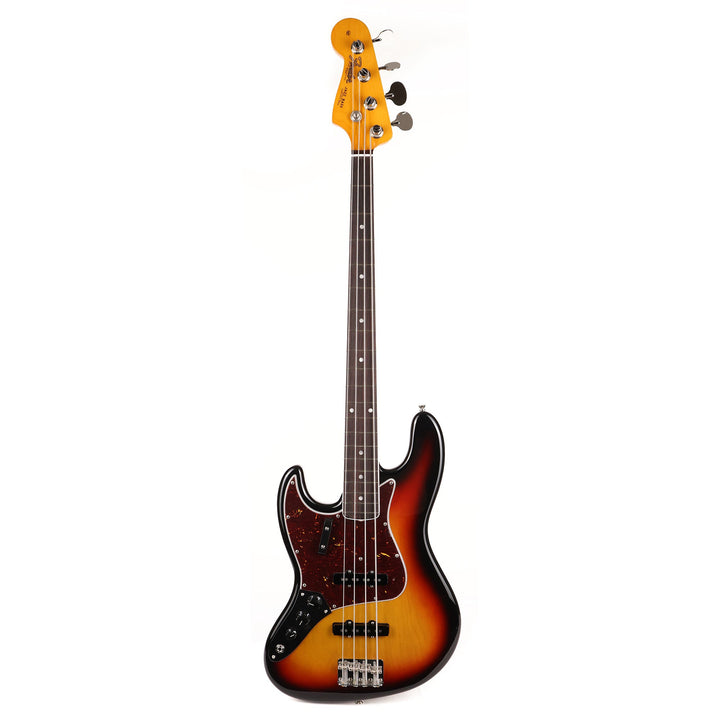 Fender American Vintage II 1966 Jazz Bass Left-Handed 3-Tone Sunburst Used