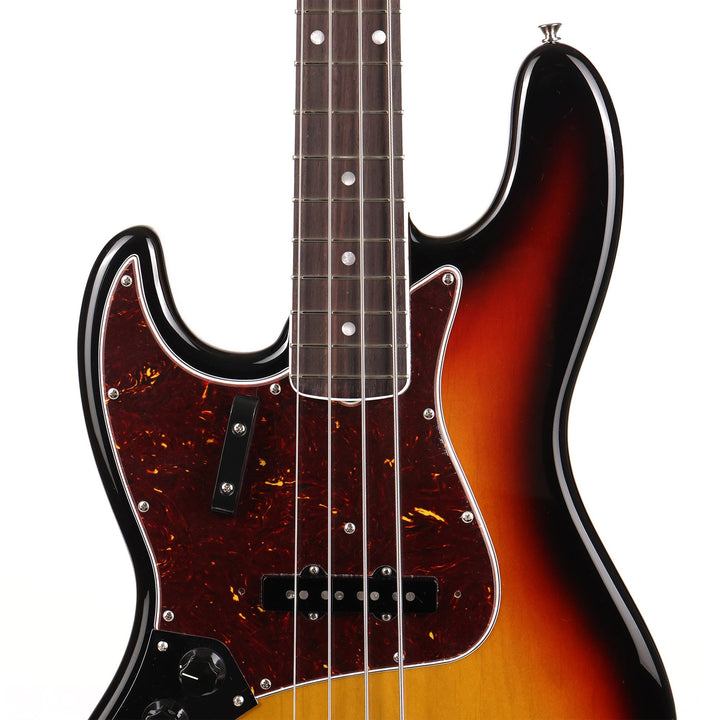 Fender American Vintage II 1966 Jazz Bass Left-Handed 3-Tone Sunburst Used