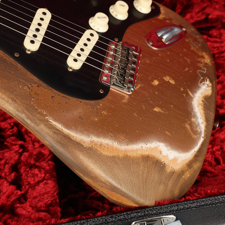 Fender Custom Shop Poblano Stratocaster Super Heavy Relic Super Faded Aged Copper Used