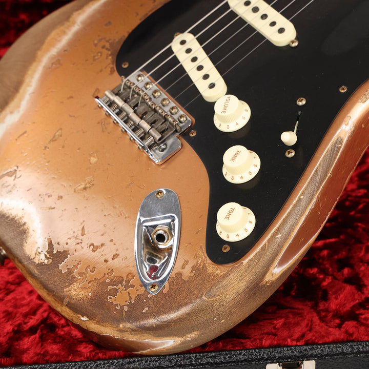 Fender Custom Shop Poblano Stratocaster Super Heavy Relic Super Faded Aged Copper Used