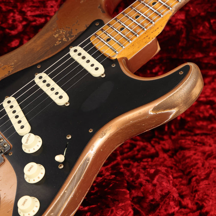 Fender Custom Shop Poblano Stratocaster Super Heavy Relic Super Faded Aged Copper Used