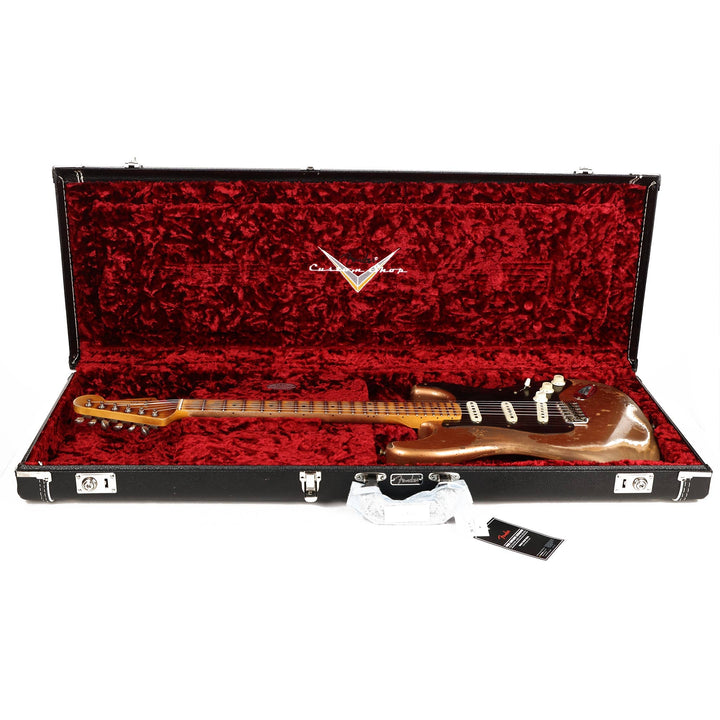 Fender Custom Shop Poblano Stratocaster Super Heavy Relic Super Faded Aged Copper Used