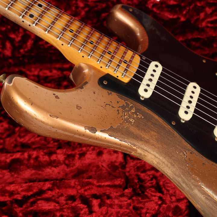Fender Custom Shop Poblano Stratocaster Super Heavy Relic Super Faded Aged Copper Used