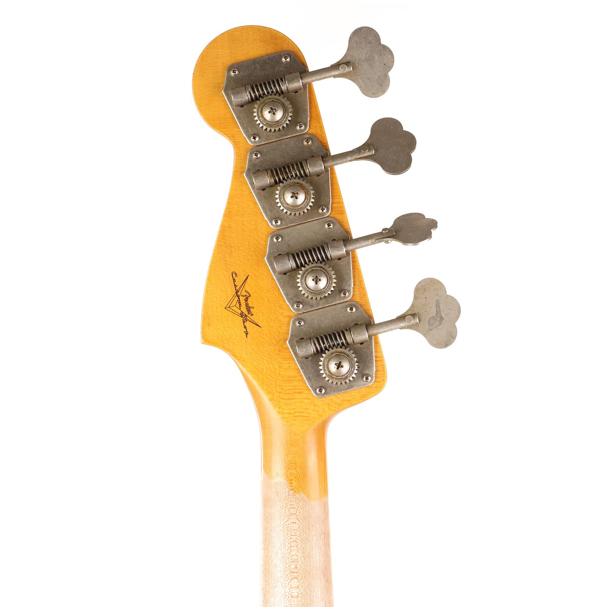 Fender Custom Shop 1960 Jazz Bass Relic Faded Aged Dakota Red Used — 5