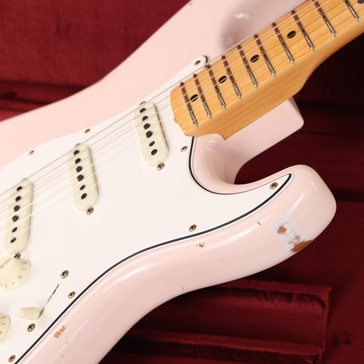 Fender Custom Shop 1968 Stratocaster Relic Faded Aged Shell Pink 2023
