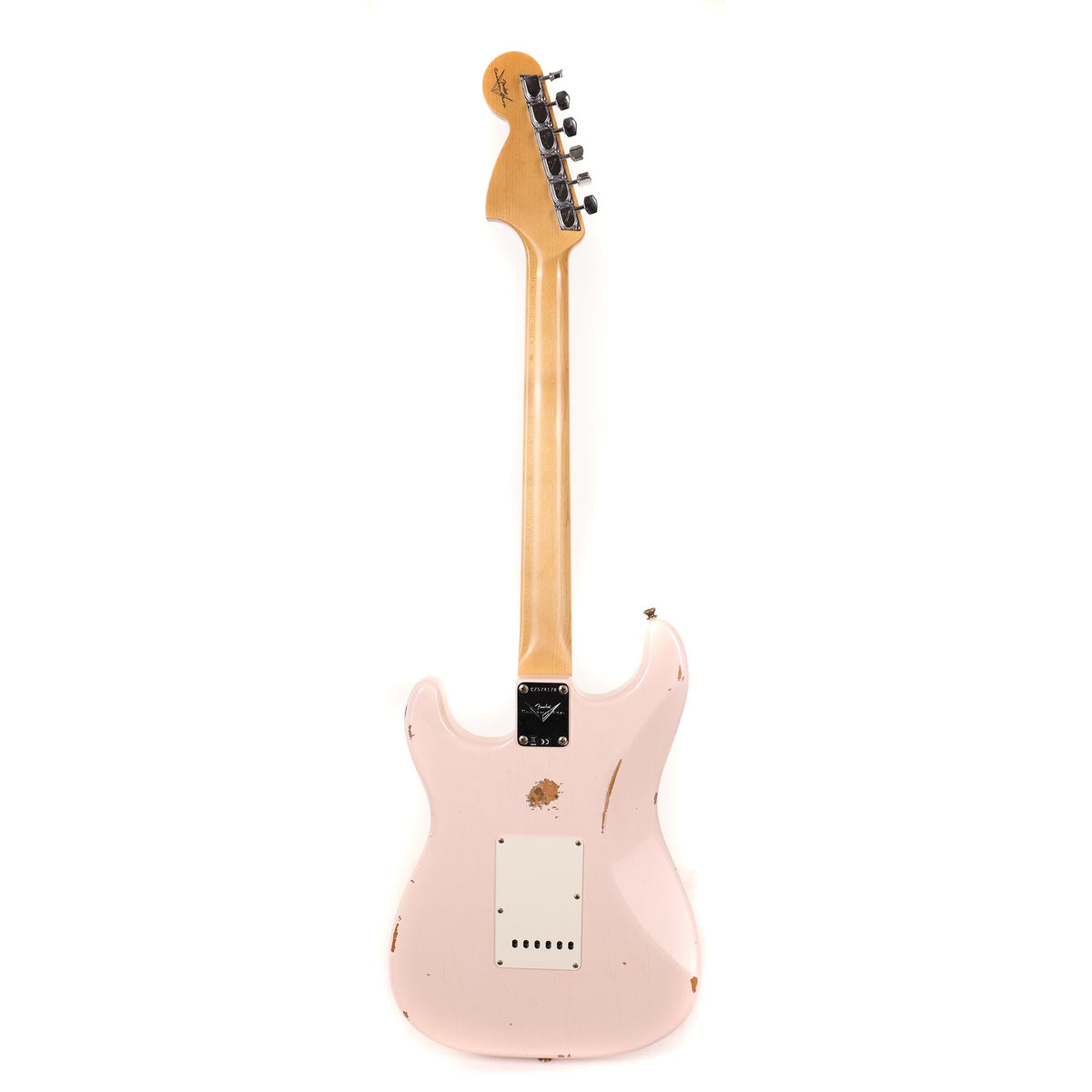 Fender Custom Shop 1968 Stratocaster Relic Faded Aged Shell Pink 2023 — 3