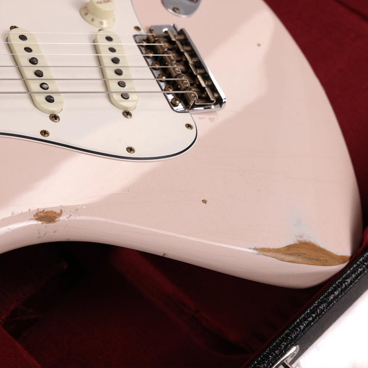 Fender Custom Shop 1968 Stratocaster Relic Faded Aged Shell Pink