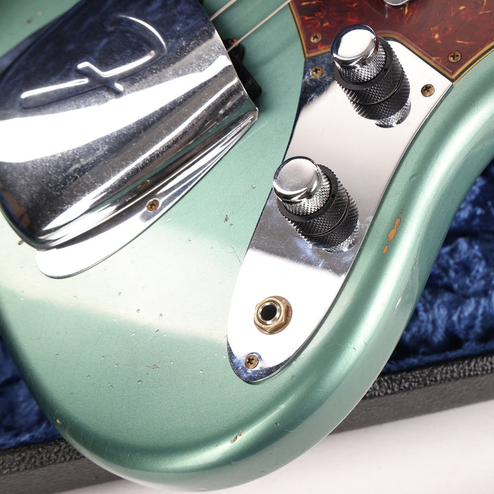 Fender Custom Shop 1960 Jazz Bass Relic Faded Aged Sherwood Green Metallic