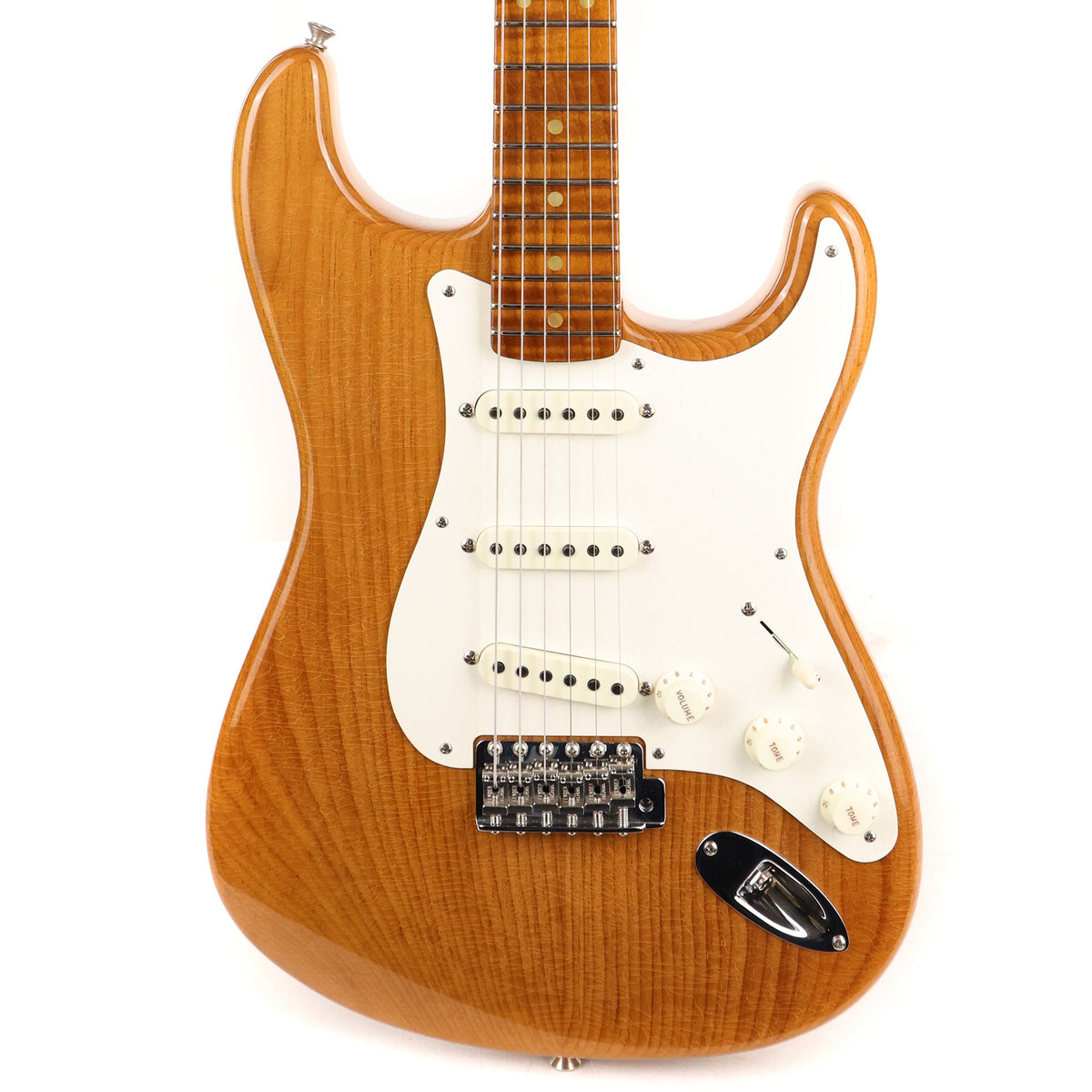 Fender Custom Shop Roasted Pine Stratocaster Aged Natural — 1