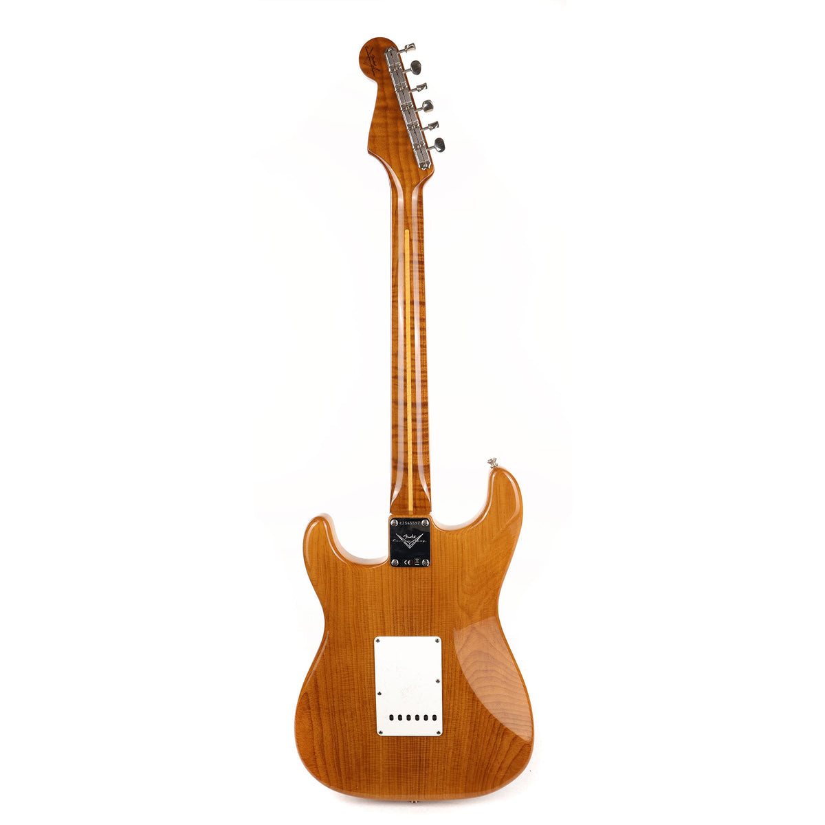 Fender Custom Shop Roasted Pine Stratocaster Aged Natural — 3