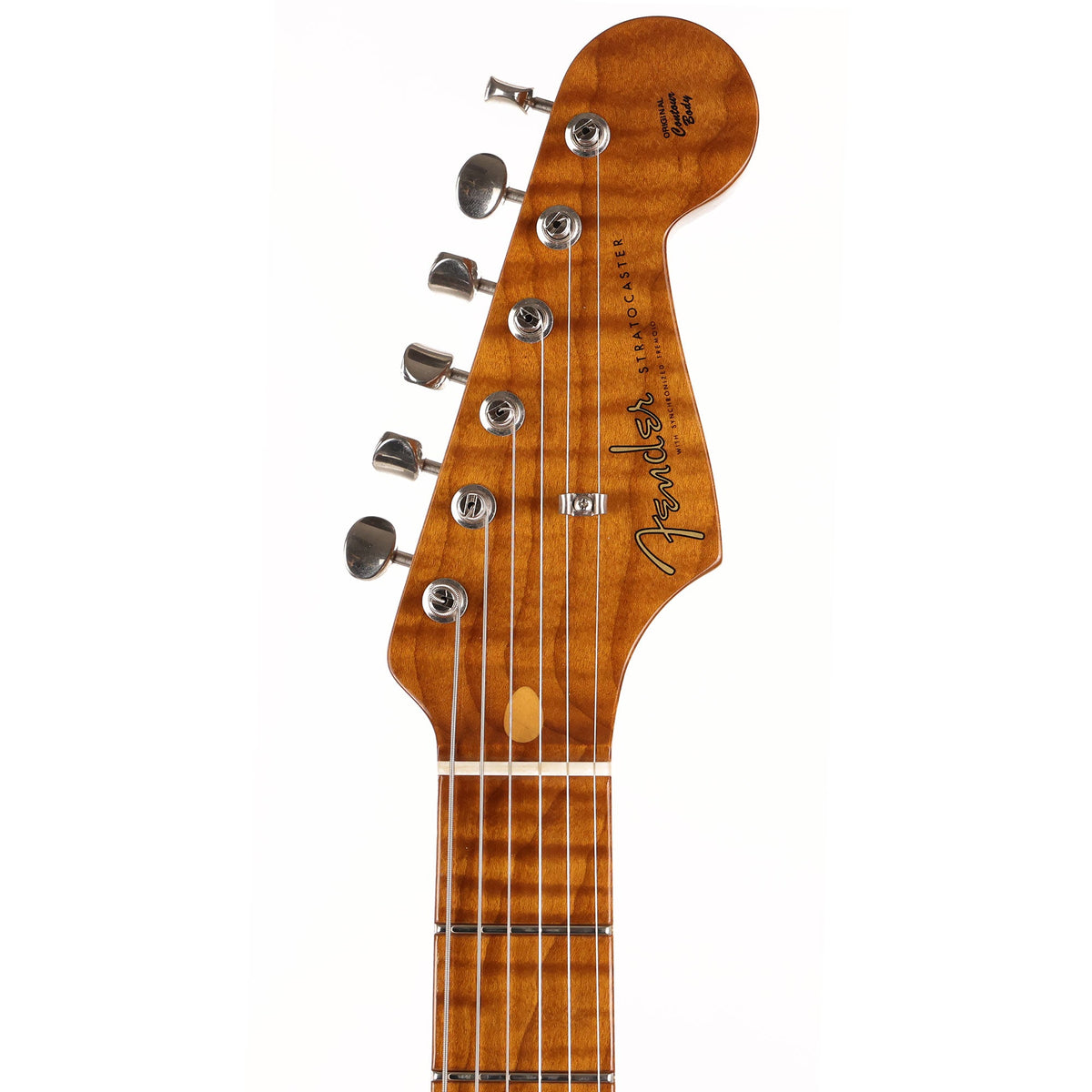 Fender Custom Shop Roasted Pine Stratocaster Aged Natural — 4