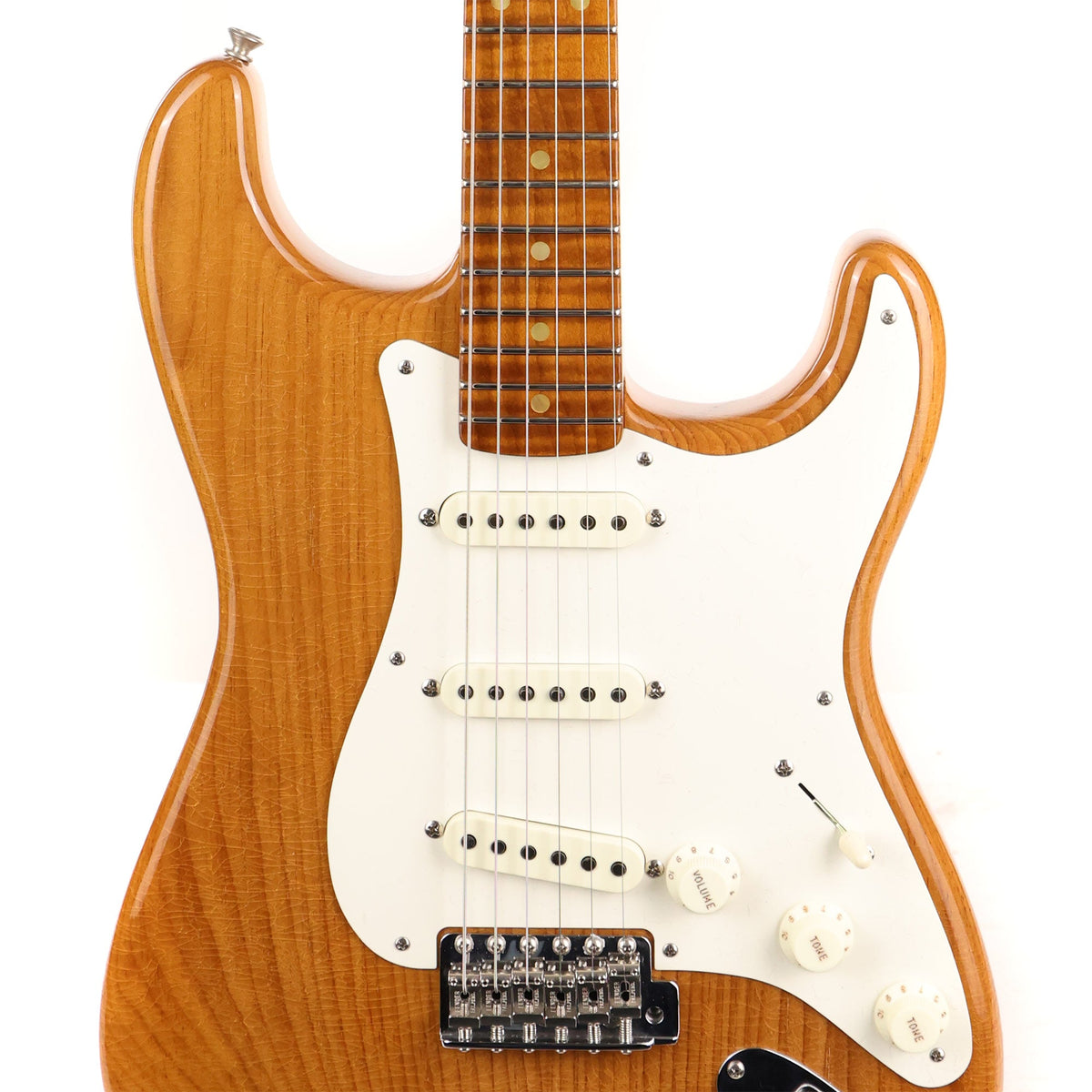 Fender Custom Shop Roasted Pine Stratocaster Aged Natural — 6