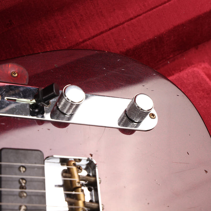 Fender Custom Shop Michigan Mahogany P-90 Telecaster Journeyman Relic Oxblood