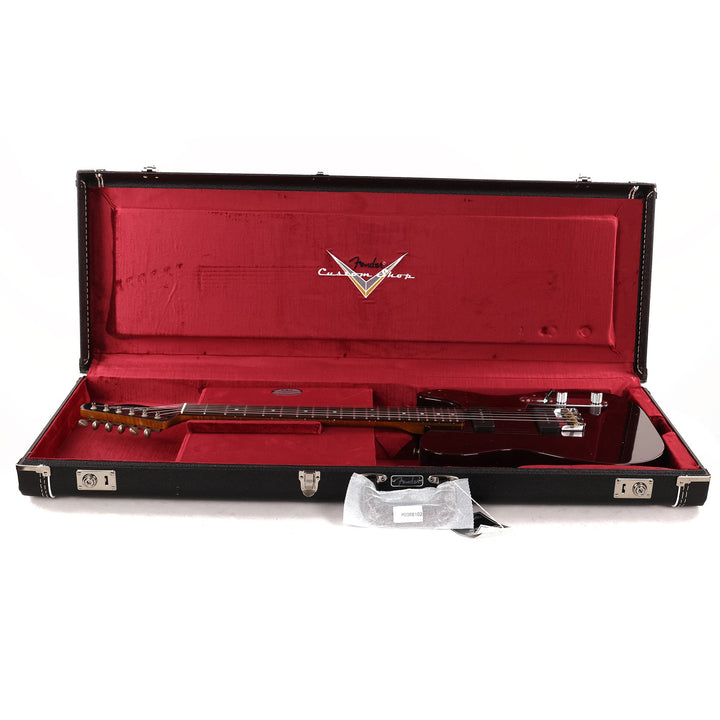 Fender Custom Shop Michigan Mahogany P-90 Telecaster Journeyman Relic Oxblood