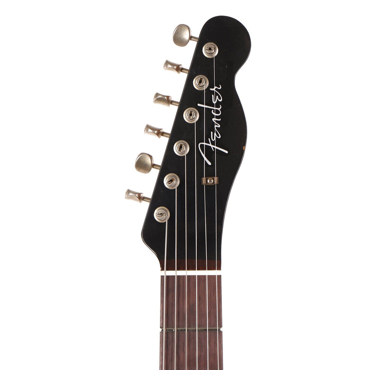 Fender Custom Shop Michigan Mahogany P-90 Telecaster Journeyman Relic Oxblood