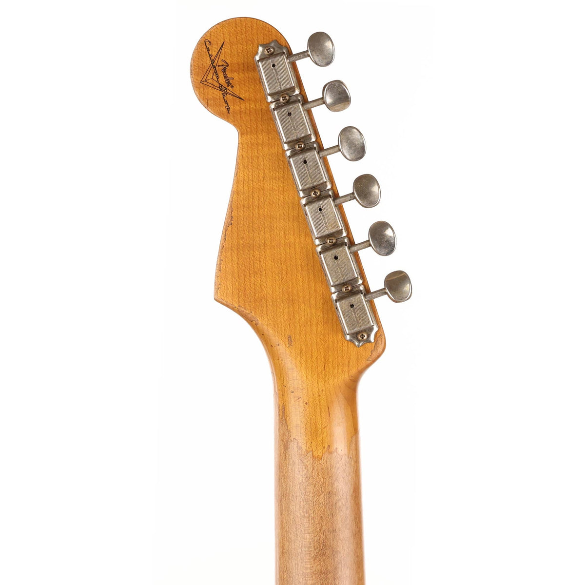 Fender Custom Shop Poblano Stratocaster Super Heavy Relic Super Faded Aged Daphne Blue — 5