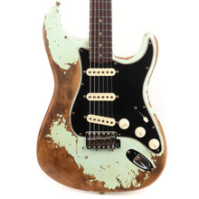 Fender Custom Shop Poblano Stratocaster Super Heavy Relic Super Faded Aged Surf Green