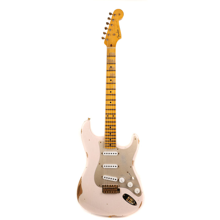 Fender Custom Shop 1955 Stratocaster Super Faded Shell Pink Gold Hardware Used