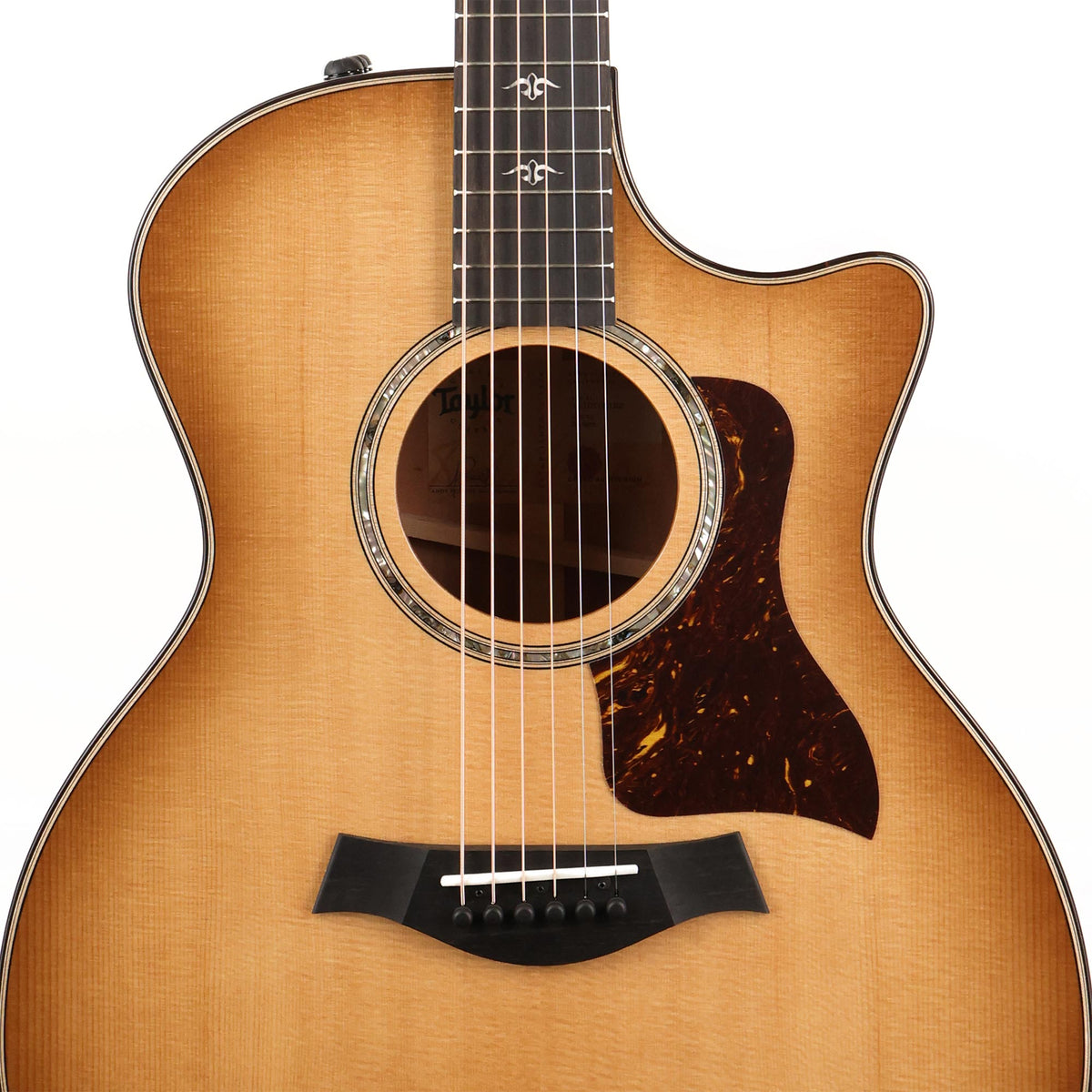 Taylor 514ce Urban Ironbark Grand Auditorium Acoustic-Electric Shaded Edgeburst 2022 — 6