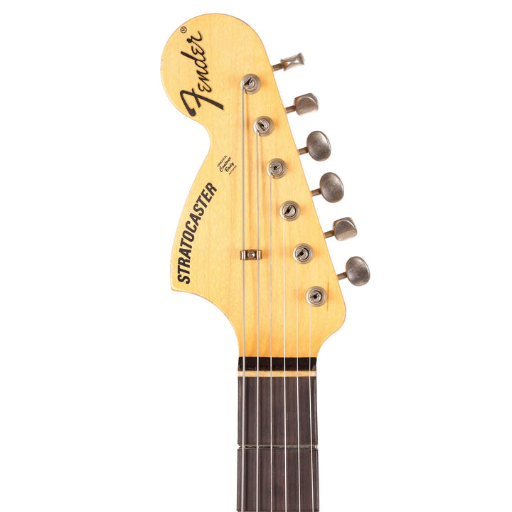 Fender Custom Shop 1969 Stratocaster Relic Black Reverse Headstock