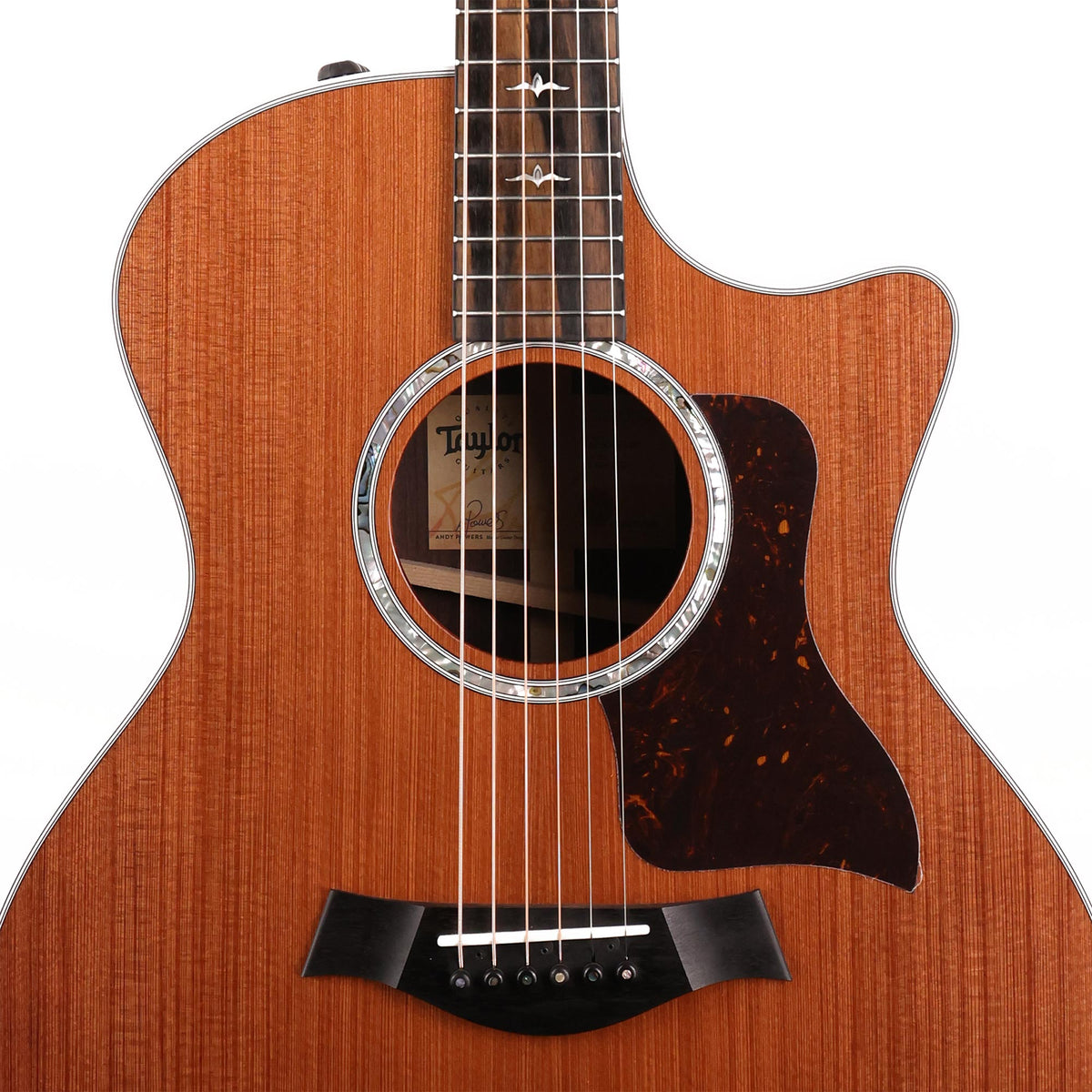 Taylor 414ce Limited Edition Sinker Redwood and Rosewood Acoustic-Electric — 6