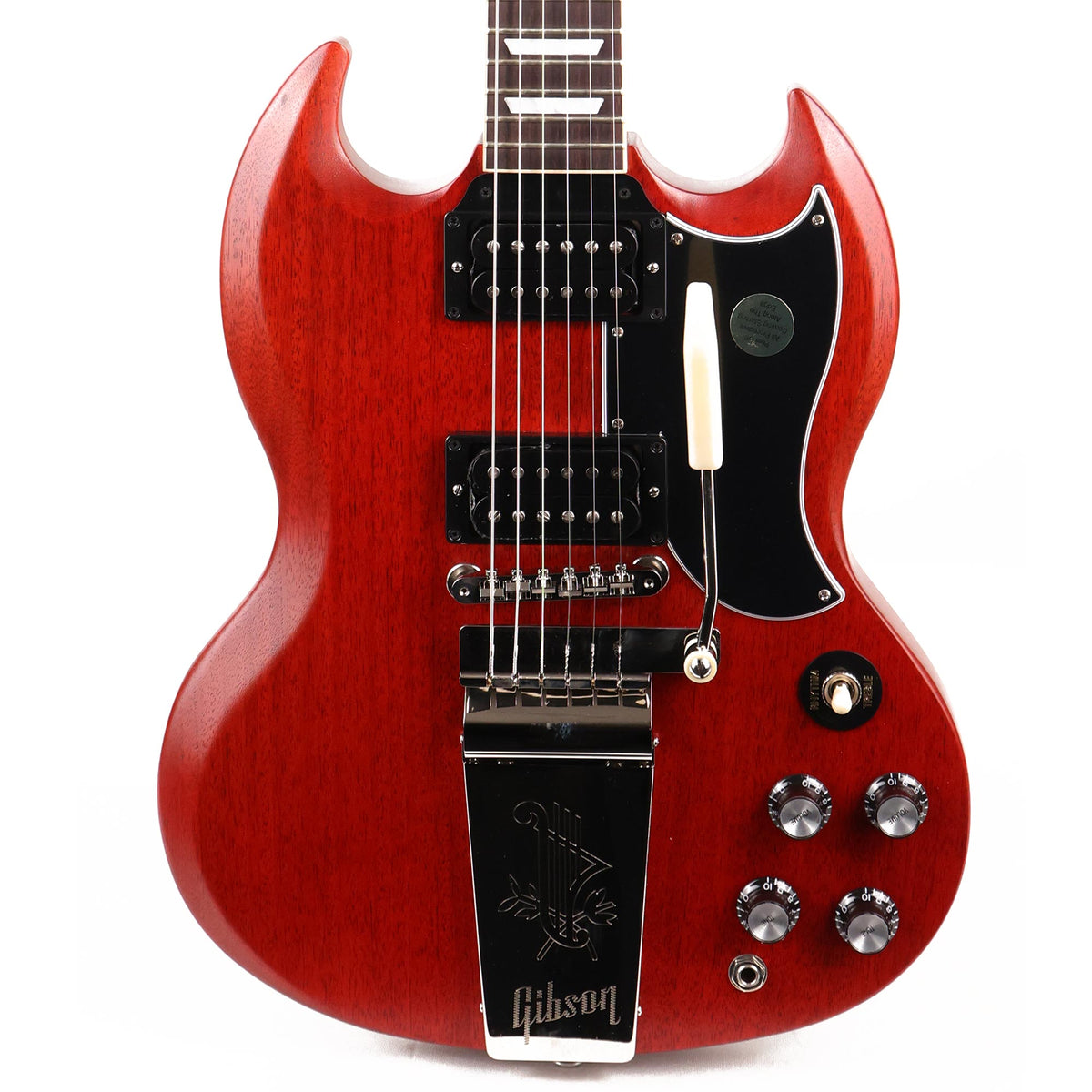 Gibson SG Standard Faded '61 with Maestro Vibrola Cherry Used — 1