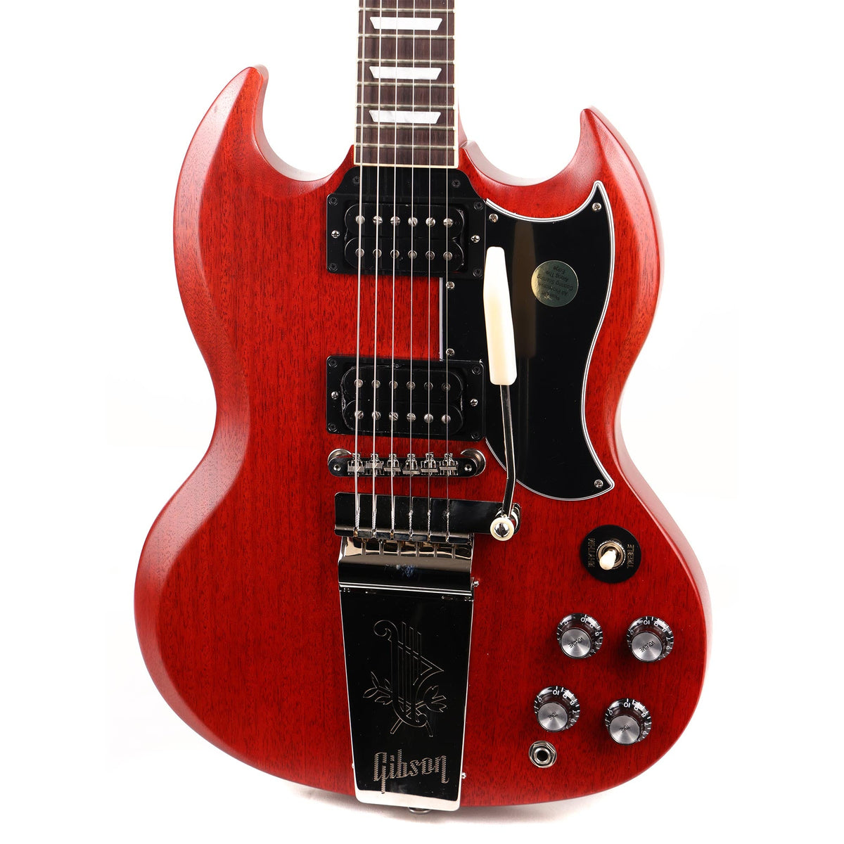 Gibson SG Standard Faded '61 with Maestro Vibrola Cherry Used — 7