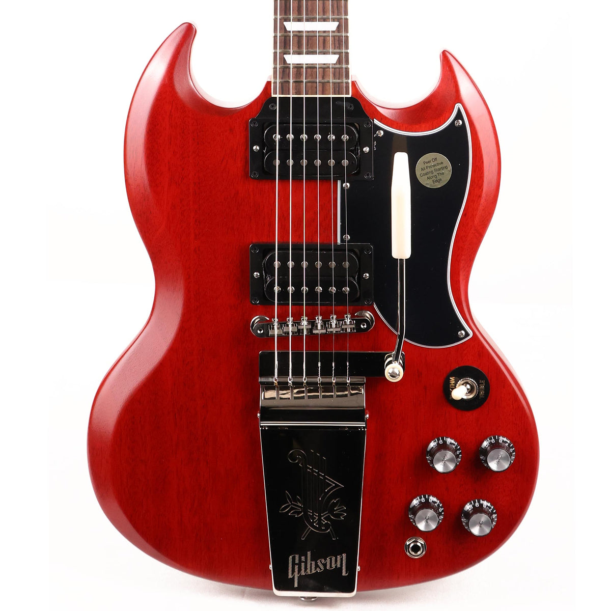 Gibson SG Standard Faded '61 with Maestro Vibrola Cherry Used — 1