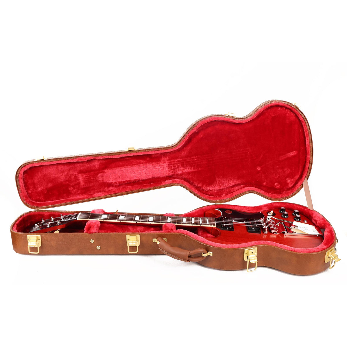 Gibson SG Standard Faded '61 with Maestro Vibrola Cherry Used — 8