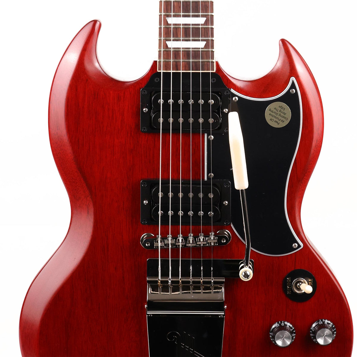 Gibson SG Standard Faded '61 with Maestro Vibrola Cherry Used — 6