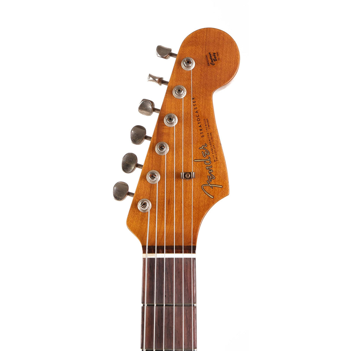 Fender Custom Shop 1963 Roasted Alder Stratocaster Journeyman Relic Fiesta Red Used — 4