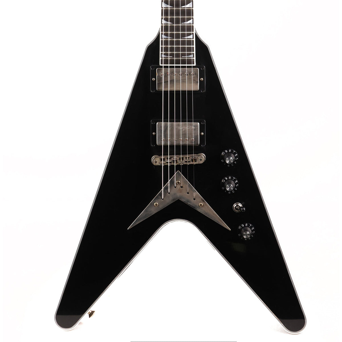 Gibson Custom Shop Dave Mustaine Flying V EXP Limited Edition VOS Ebony — 1