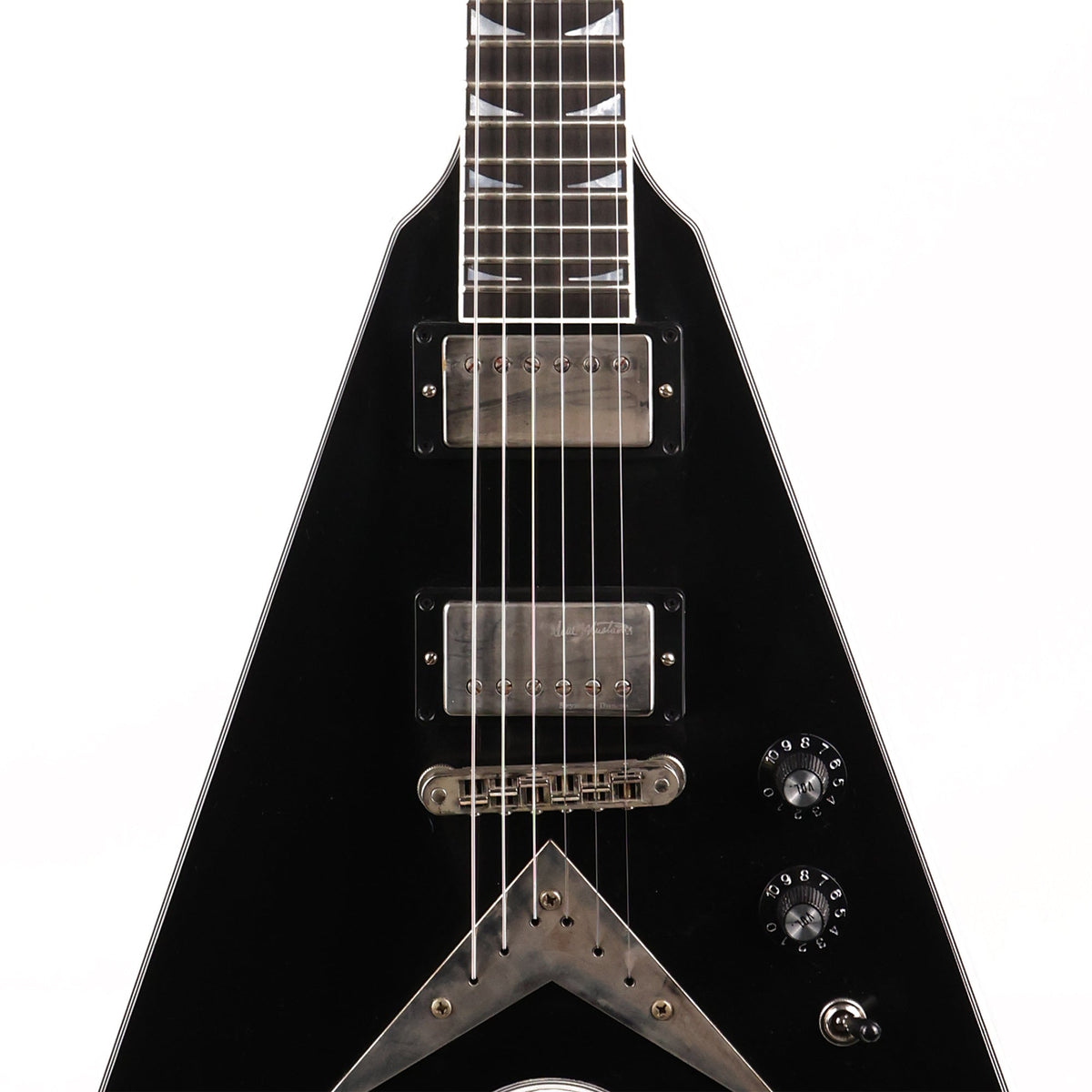Gibson Custom Shop Dave Mustaine Flying V EXP Limited Edition VOS Ebony — 6