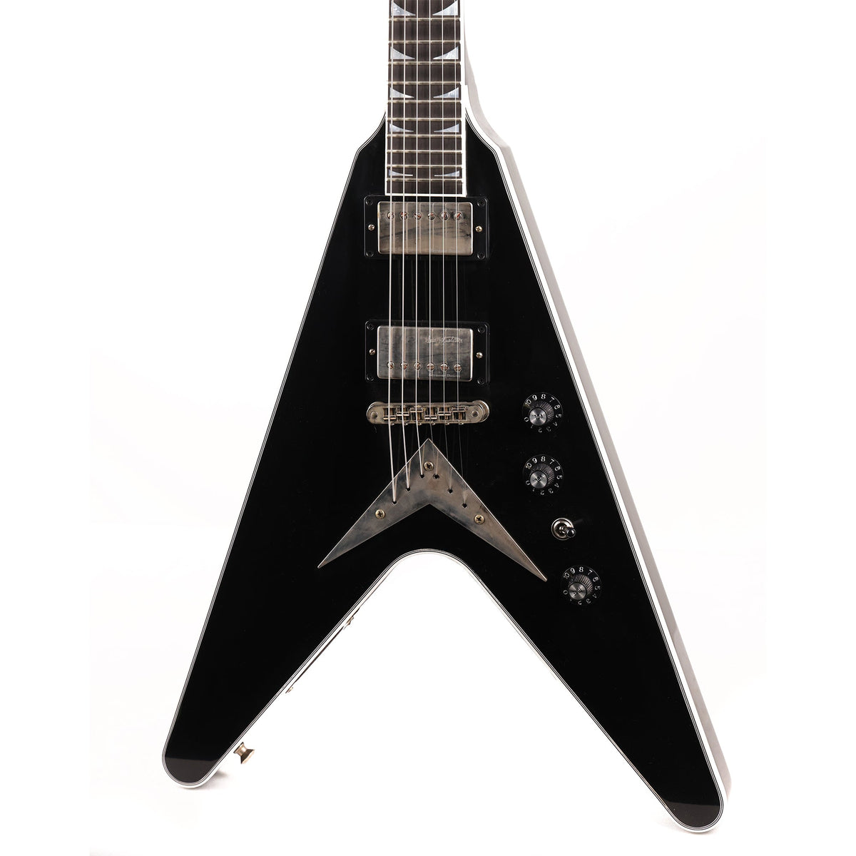 Gibson Custom Shop Dave Mustaine Flying V EXP Limited Edition VOS Ebony — 7