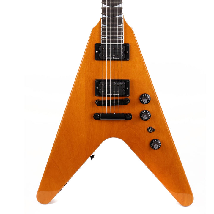 Gibson Dave Mustaine Flying V EXP Antique Natural