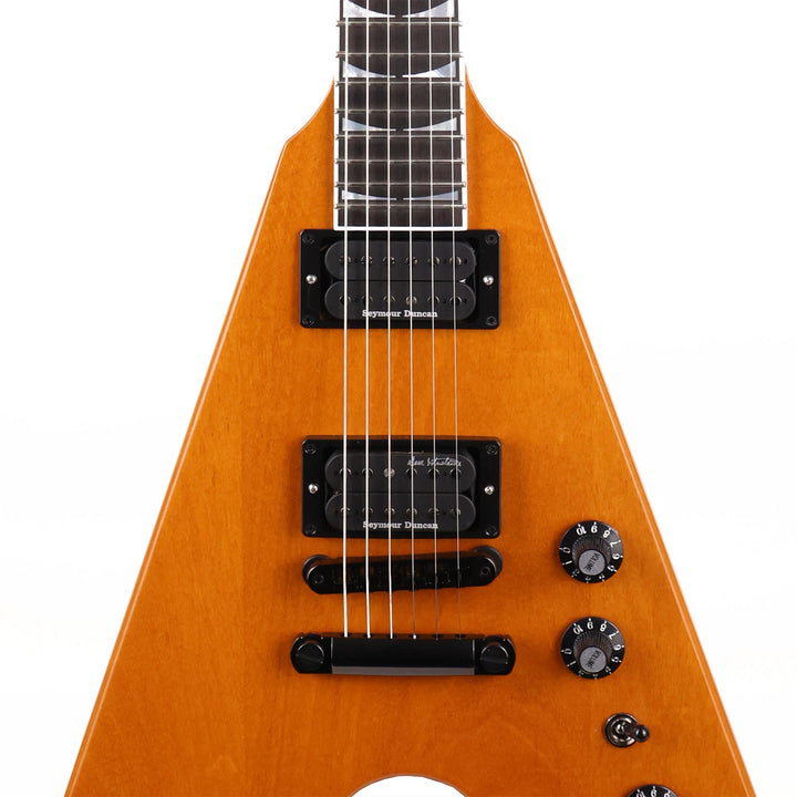 Gibson Dave Mustaine Flying V EXP Antique Natural