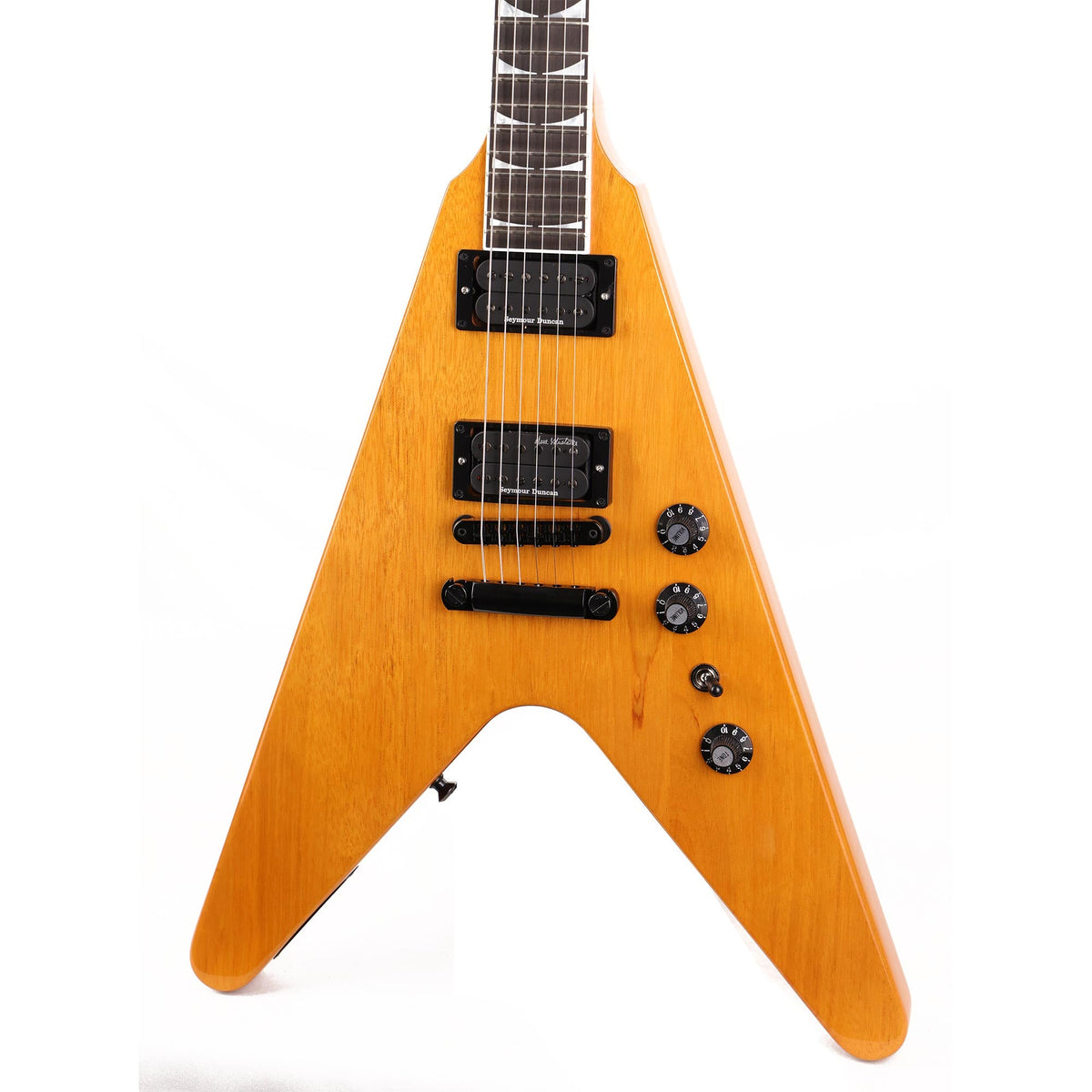 Gibson Dave Mustaine Flying V EXP Antique Natural — 7