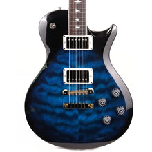 PRS S2 McCarty 594 Singlecut Quilt Top Music Zoo Exclusive Aquamarine with Black Wrap Burst