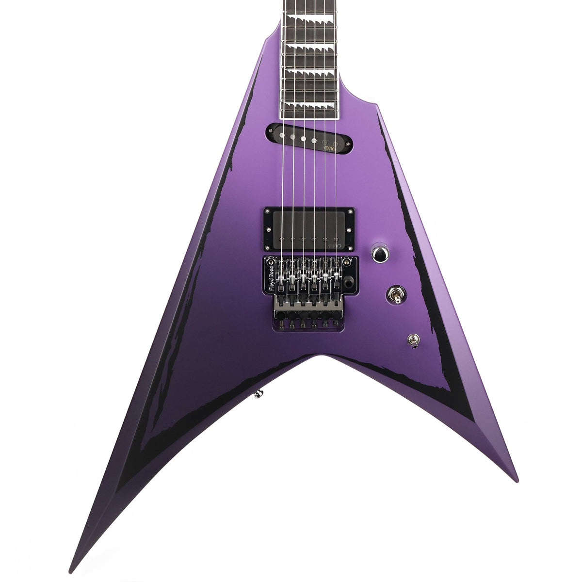 ESP Alexi Ripped Alexi Laiho Guitar Purple Fade with Pinstripes — 1
