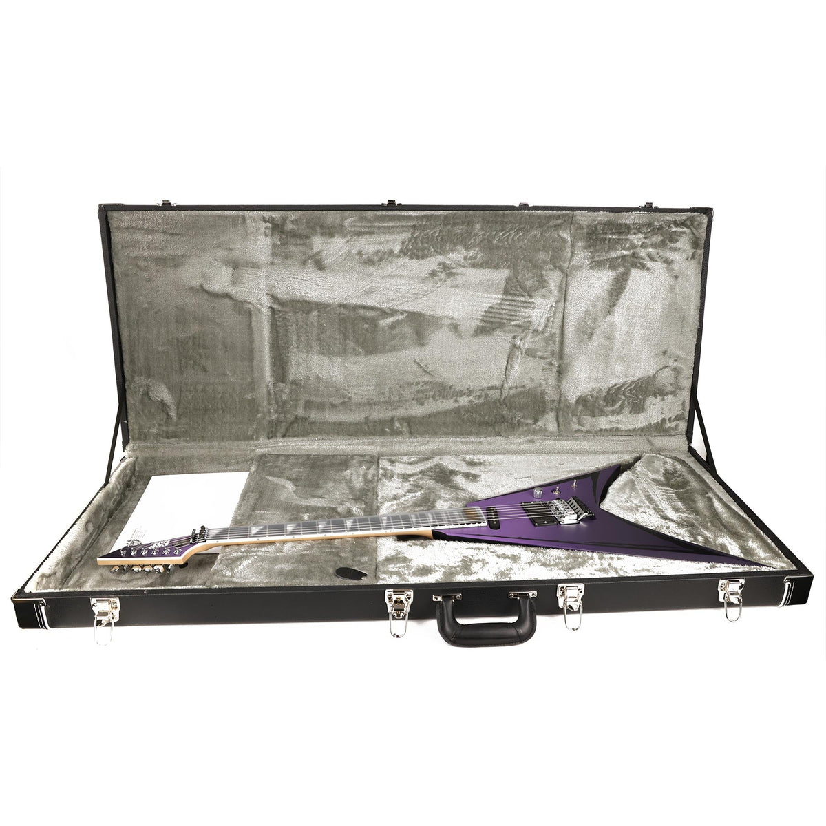 ESP Alexi Ripped Alexi Laiho Guitar Purple Fade with Pinstripes — 8