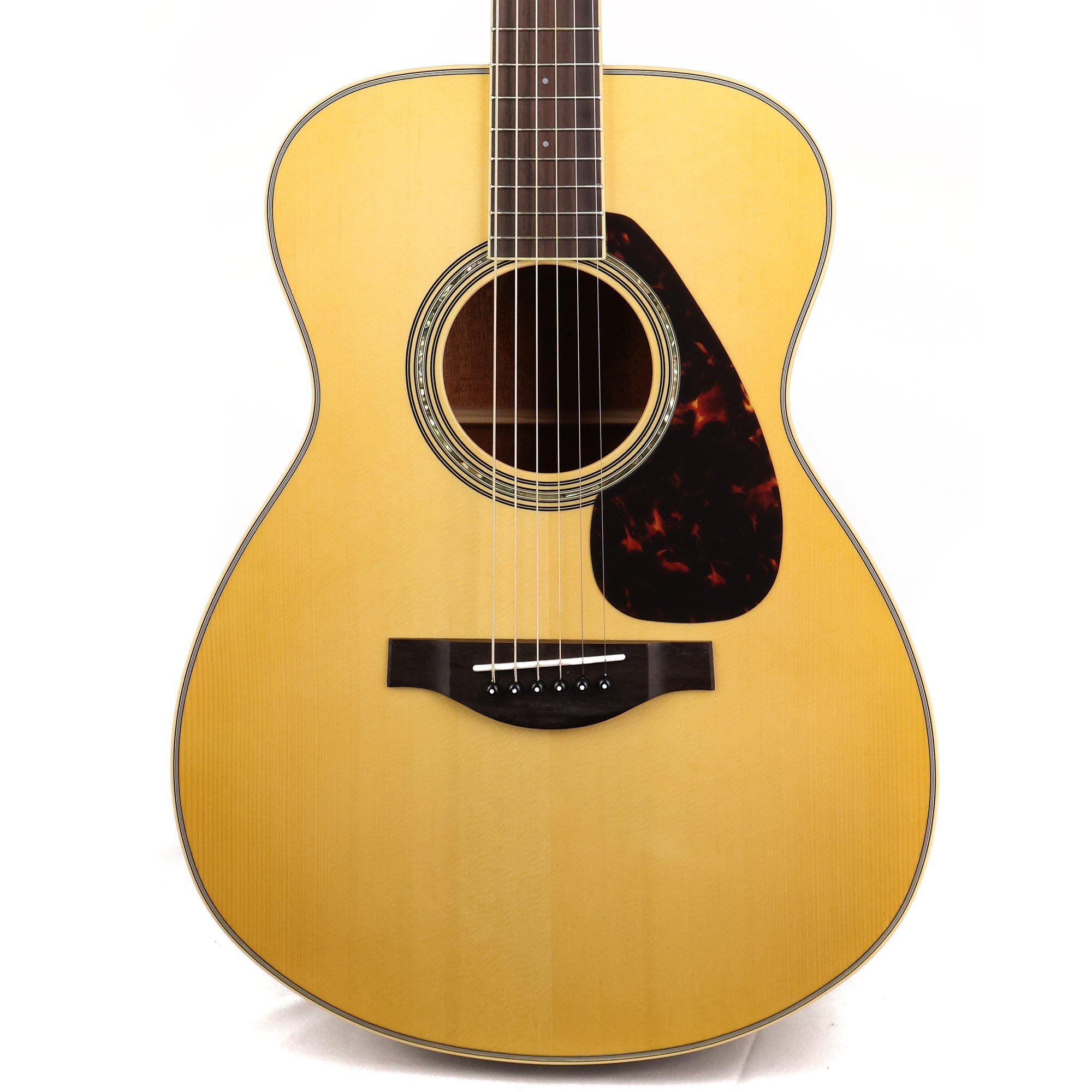 Yamaha LS6M ARE Acoustic-Electric Guitar Natural | The Music Zoo
