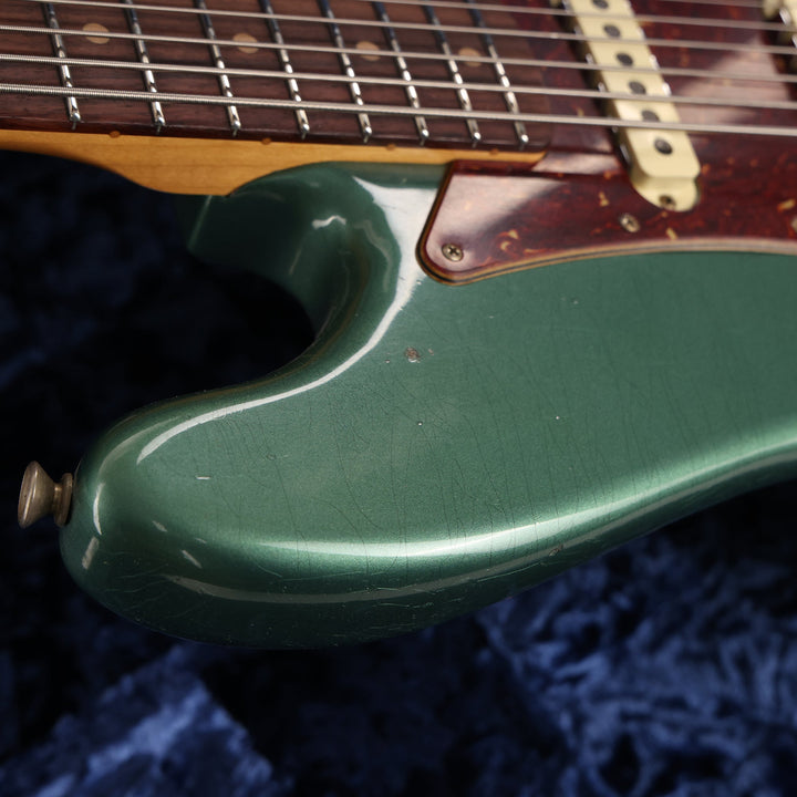 Fender Custom Shop Bass VI Journeyman Relic Aged Sherwood Green Metallic