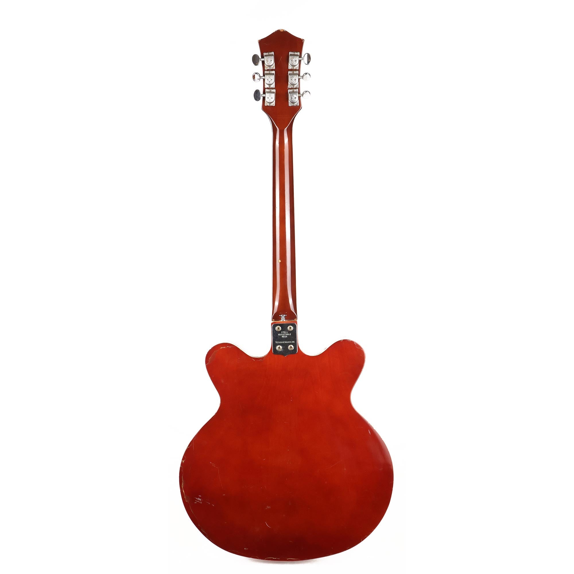 a*i様 TEISCOセミホロウボディ 3ピックアップフルアコギター 60870_Teisco_Guitar_1965_3_400