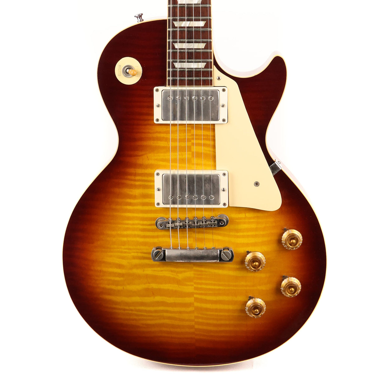Gibson Custom Shop 1959 Les Paul Reissue Darkburst VOS ThroBak Pickups 2007 — 1