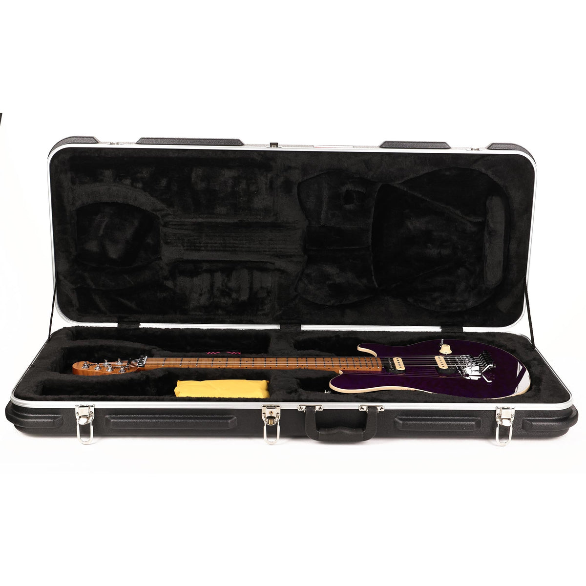 Ernie Ball Music Man Axis Quilt Top Music Zoo Exclusive Amethyst 2023 — 8
