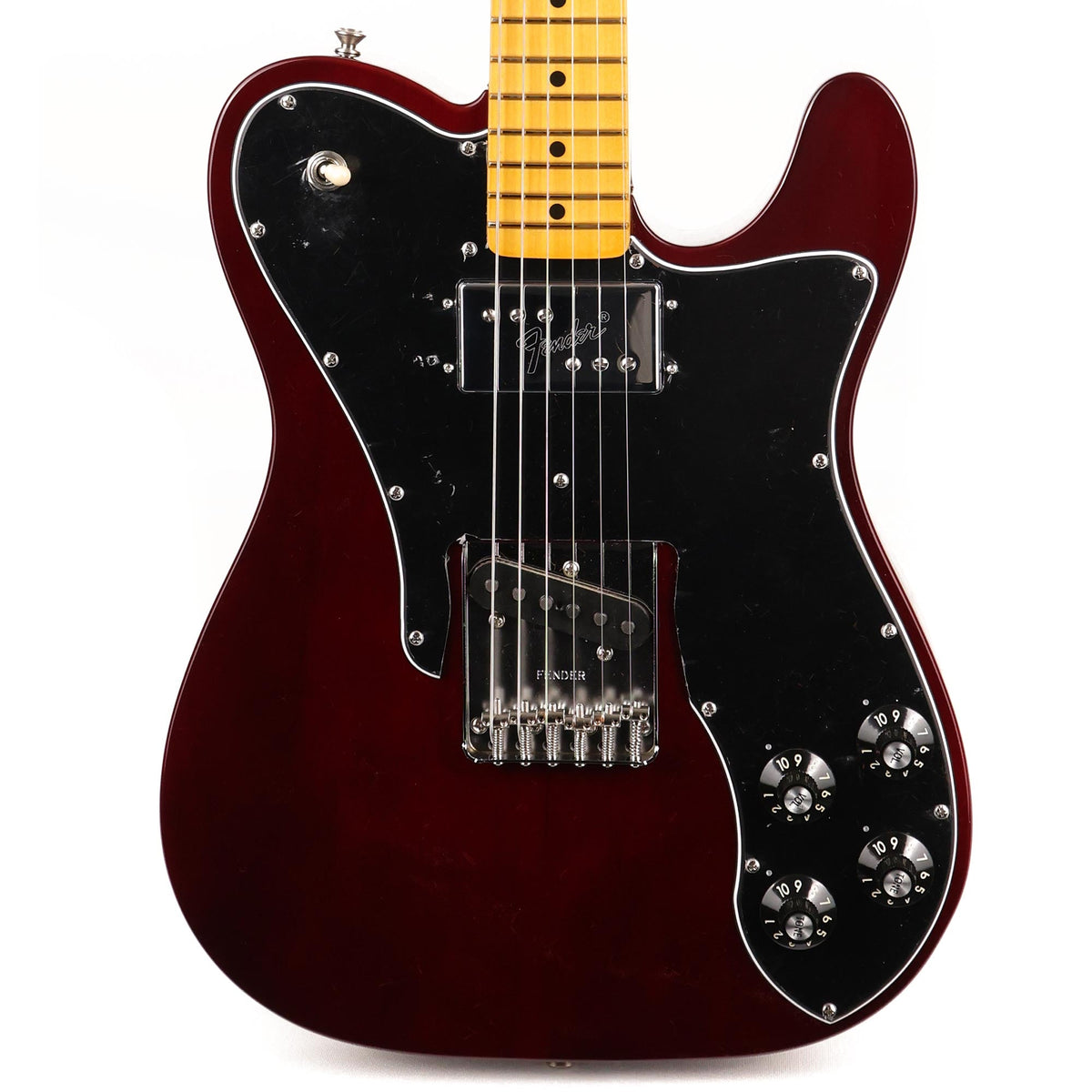 Fender American Vintage II Limited Edition 1977 Telecaster Custom Wine Used — 1