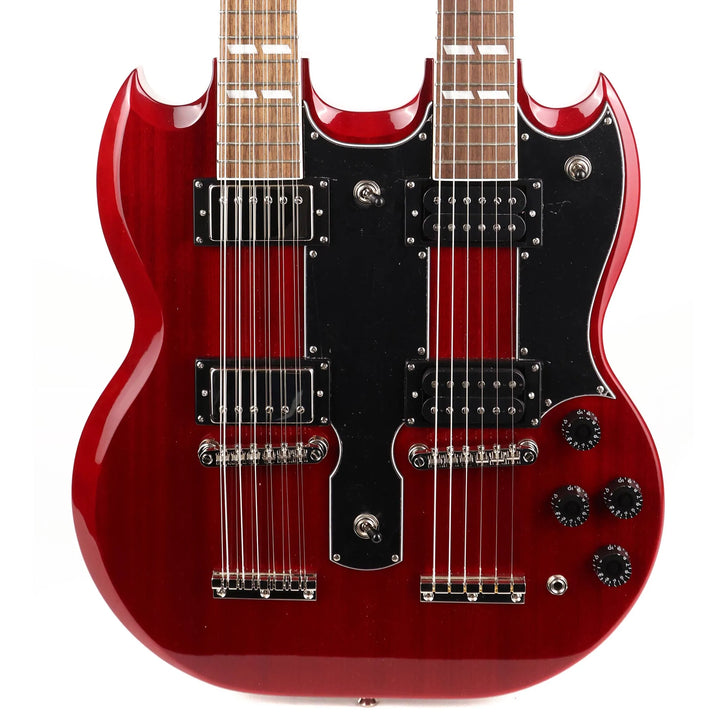 Epiphone Limited Edition G-1275 Double Neck Cherry Used