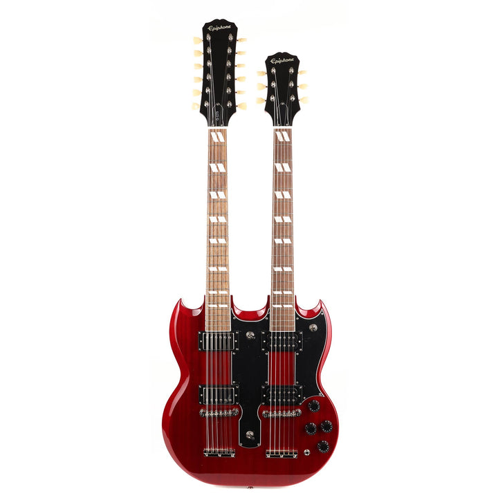 Epiphone Limited Edition G-1275 Double Neck Cherry
